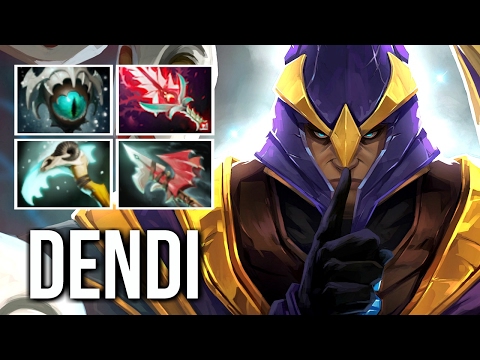 Carry Silencer 600 Damage Per Hit by Dendi Epic 8k MMR Gameplay 7.00 Dota 2