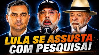 🚨 FLÁVIO EMPATA COM LULA EM NOVA PESQUISA