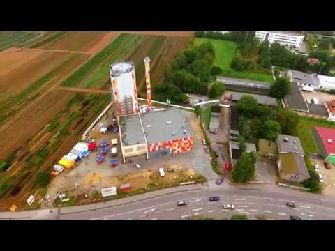 Luftaufnahmen zum "Tag der offenen Tür" im Energiezentrum Bautzen