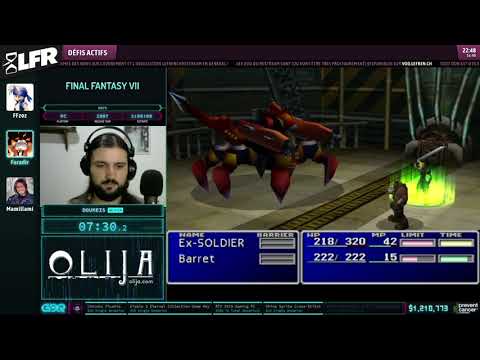 Final Fantasy VII en 1:56:15 (Any%) [AGDQ2021]