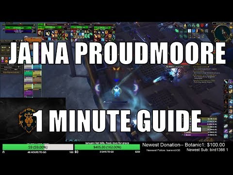 Jaina Proudmoore 1 Minute Guide