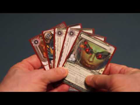 Playing The Corperation of Netrunner The Card Game