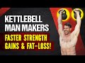 F*CK CARDIO! | Kettlebell Man Makers For Faster Strength Gains and Fat Loss