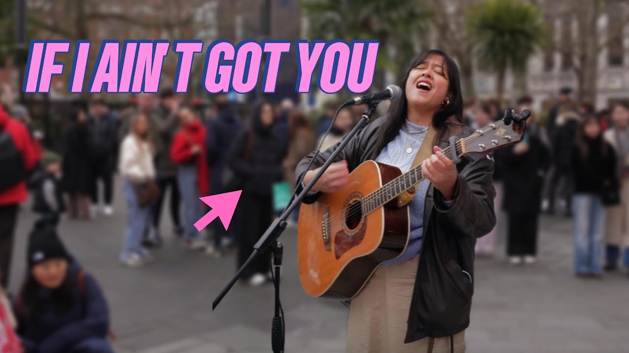 MUST SEE Street performance! | Alicia Keys (If I ain't got you)
