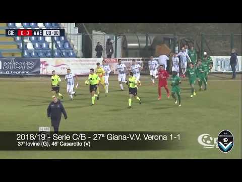 HL GIANA-Virtus Verona 1-1 - 27ª giornata 2018/2019