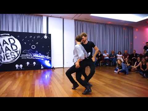 Mad Mad West 2019 Lead & Follow Demo - Jakub Jakoubek & Emeline Rochefeuille