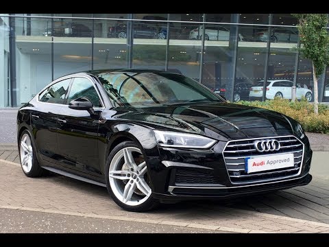 KJ17LUF AUDI A5 SPORTBACK TDI S LINE BLACK 2017, West London Audi