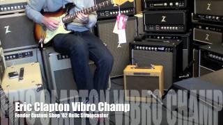 Fender Eric Clapton Vibro Champ demo by Peach Guitars