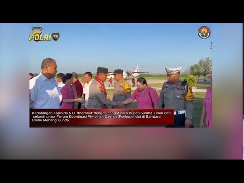 KAPOLDA NTT KUNJUNGI POLRES SUMBA TIMUR TINJAU KESIAPAN PILKADA