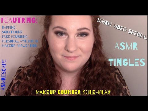 Makeup Counter Role-Play! 100th Video Special!! ASMR