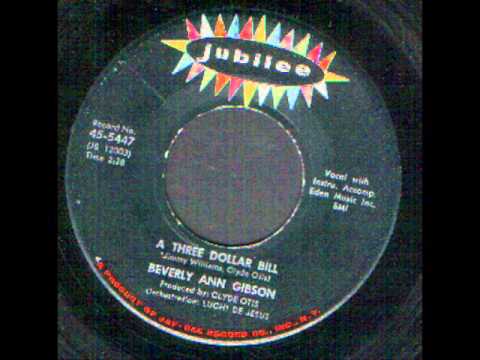 Beverly Ann Gibson   A three Dollar Bill   sixties soul R&B
