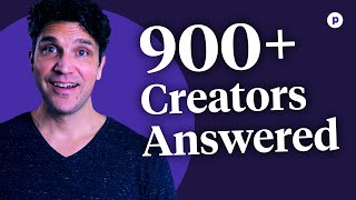 We asked 900 creators how they would spend $2,022 - The answers may surprise you