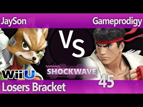 SW 45 Smash 4 - JaySon (Fox) vs GameProdigy (Ryu, Rosalina) - Losers Bracket