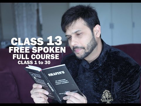 How to start spoken English course for beginners (class 13)