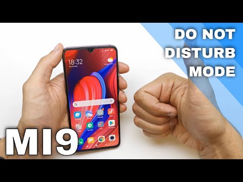 Do Not Disturb Mode in XIAOMI Mi 9 - Block Sounds