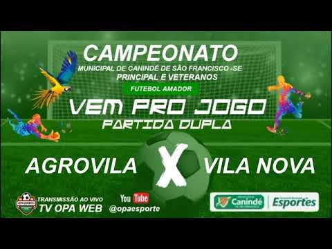 Campeonato Canindeense de Futebol Amador - AGROVILA 8 X 1 VILA NOVA