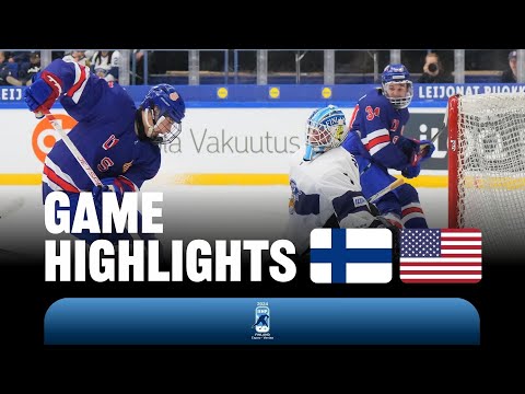 Хоккей Highlights: Finland vs USA | 2024 #U18MensWorlds