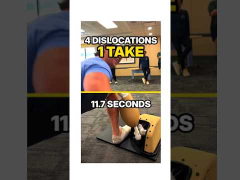 Finger, Elbow, Shoulder, HIP… 4 Reductions in 11.7s