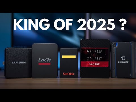 Top 5 Best Portable SSDs 2025 ⚡ Fast, Compact & Reliable!