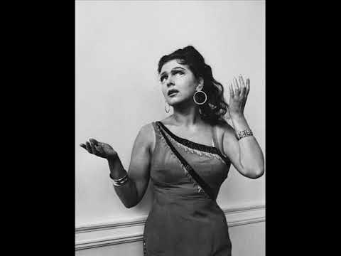 Galina Vishnevskaya sings "O patria mia" (Covent Garden, 1964)