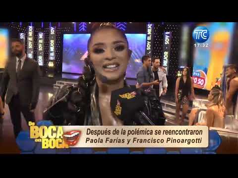 ¿Sigue la polémica entre Paola Farías y Francisco Pinoargotti?