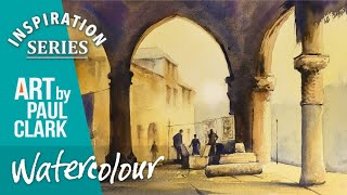 How to Paint a Venetian Market Scene in Watercolour - inspired by Edward Seago