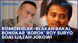 Sebut Bukan Peneliti! Rismon Sianipar Akui Bakal Bongkar 'Kebusukan' Roy Suryo soal Ijazah Jokowi