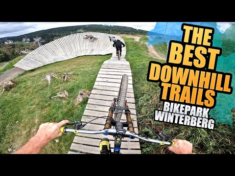 RIDING THE BEST MTB DOWNHILL TRAILS OF BIKE PARK WINTERBERG
