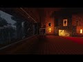 Minecraft Relaxing Music And Rain For 10 Hours Sleep Study Relax Rain Visuals