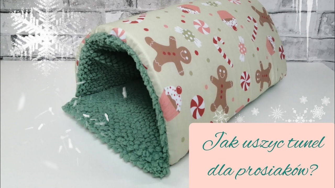 Jak uszyć tunel z podstawą