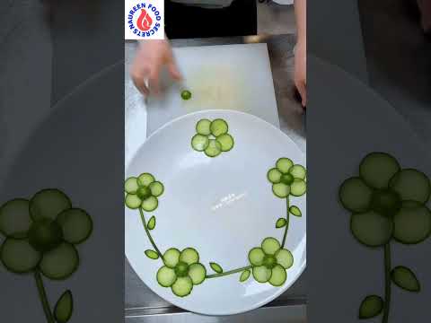 Cucumber Food Decoration #shorts