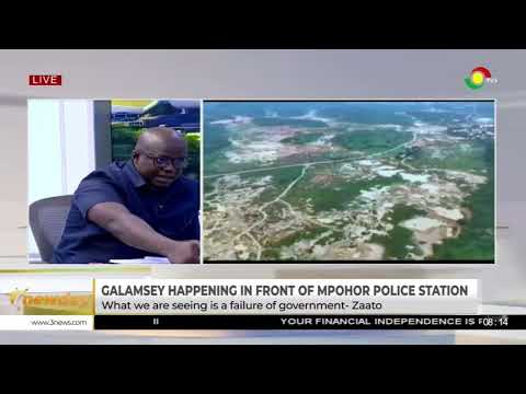 Government Is Turning A Blind Eye To Galamsey, That's Irresponsible - Dr. Joshua Zaato