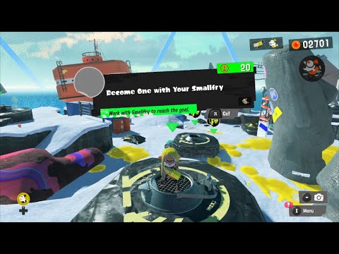 Splatoon 3 - Hero Mode - Site 1-7: Become One with your Smallfry