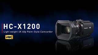 Video thumbnail for Introducing Panasonic HC-X1200 4K 60p Camcorder by PanasonicImaging