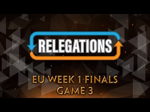 SMITE S4 Relegation Open Brackets EU Week 1 - Finals (Game 3)