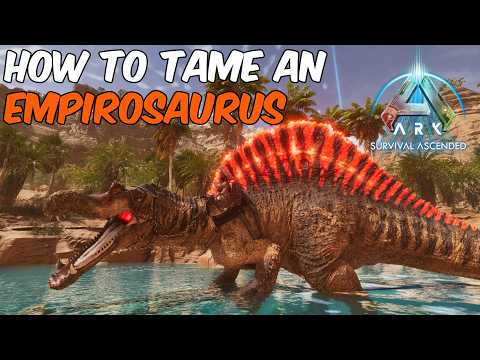 How To Tame an Empirosaurus in ARK Survival Ascended + Full Ability Guide