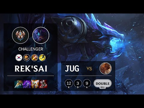 Rek'Sai Jungle vs Taliyah - KR Challenger Patch 11.5