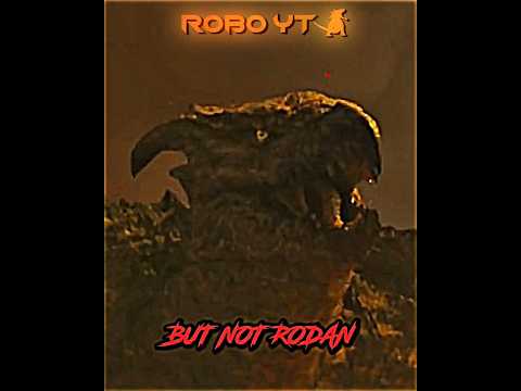 Rodan is not scared of King Ghidorah 🥶😈 #shorts #fyp #godzilla #monsterverse