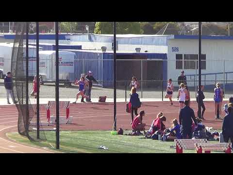FSG 200m Heat 1 vs Marina 4-12-18 - Los Alamitos Girls