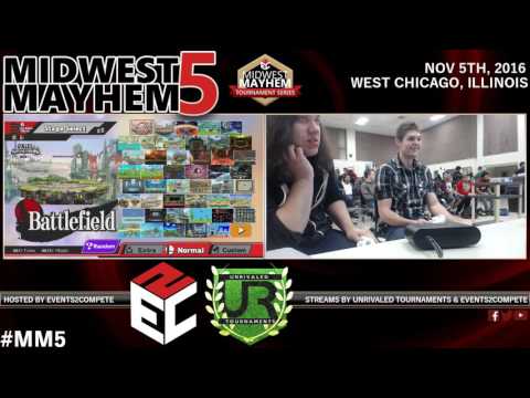Midwest Mayhem 5 Top 32 Losers: Ksev (Fox) vs. E2C l Dan (Mario)