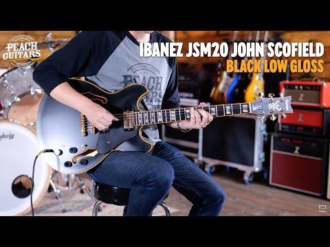 Ibanez Signature Models | JSM20 - John Scofield - Black Low Gloss image 11