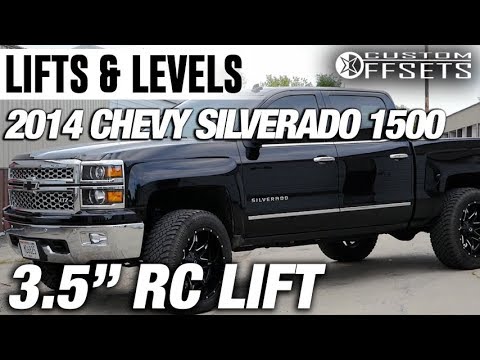 Lifts & Levels: 2014 Chevy Silverado 1500, 3.5\" Rough Country Lift