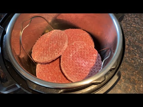 Instant Pot Frozen Burgers - How To Cook Frozen...