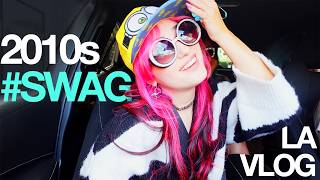 living in the 2010s swag era for 24 hours in LA! *tumblr vibes*