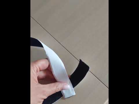 Лента-липучка на клеевой основе 2.5 см х 5 м Черная (VELCRO-2.5x500BL), Черный - фото 1 - id-p2641068263