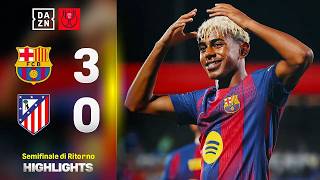 REMUNTADA SFIORATA, Cholo in finale: Barcellona-Atletico Madrid 3-0 | Copa Del Rey | DAZN Highlights
