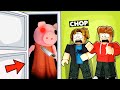 ROBLOX CHOP AND FROSTY PLAY ESCAPE PIGGY SIMULATOR