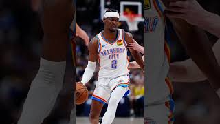 Thunder 101 - Nuggets 95. Shai Gilgeous Alexander led the way with 25 Points #NBA #Shai #OKC #Denver