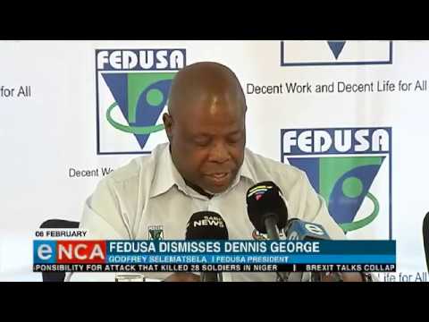 Fedusa dismisses Dennis George