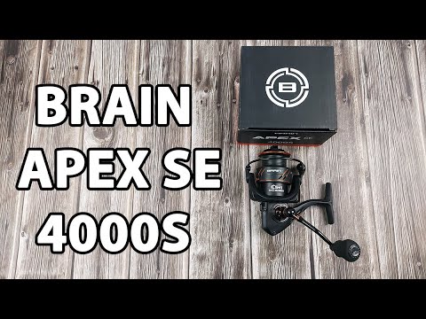  Котушка Brain Apex SE 4000S (5+1 підшип.), низькопрофільна шпуля, 5.0:1